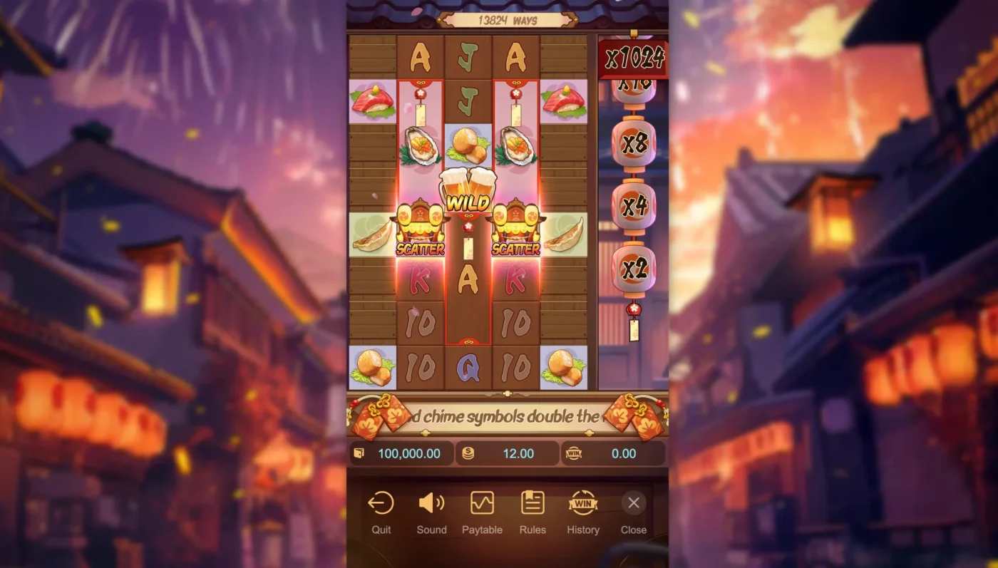 Oishi Delights Slot Game